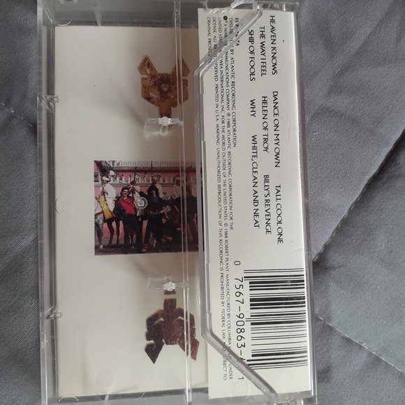 ROBERT PLANT - Now And Zen - Cassette Tape Tested - Picture 3 of 9